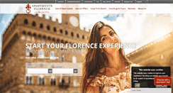 Desktop Screenshot of apartmentsflorence.it